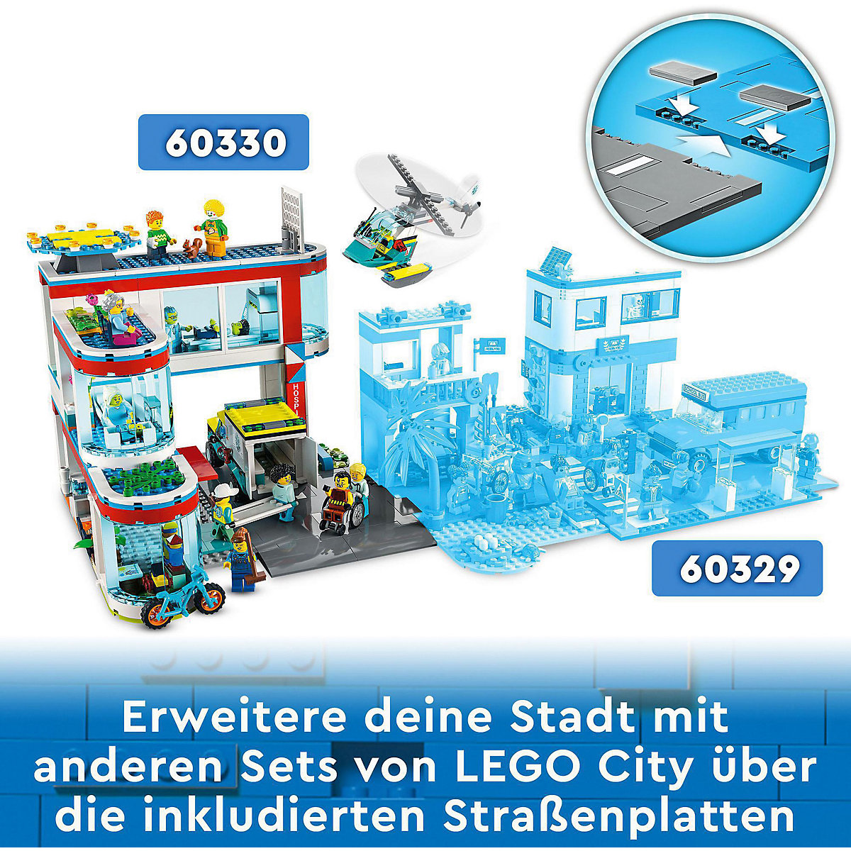 LEGO® City 60330 Krankenhaus