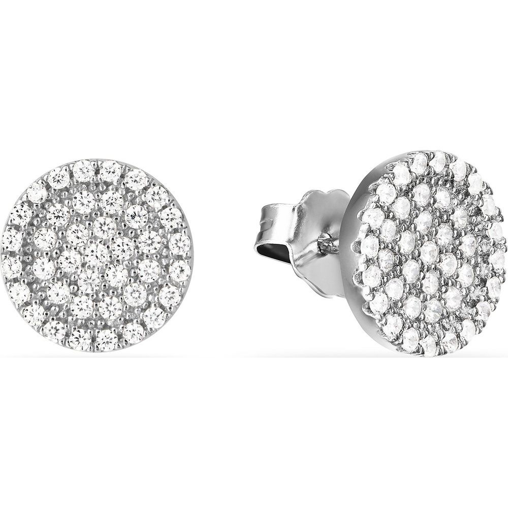 FAVS Boucles d'oreilles à fermoir à poussette 925 Argent Boucles d'oreilles