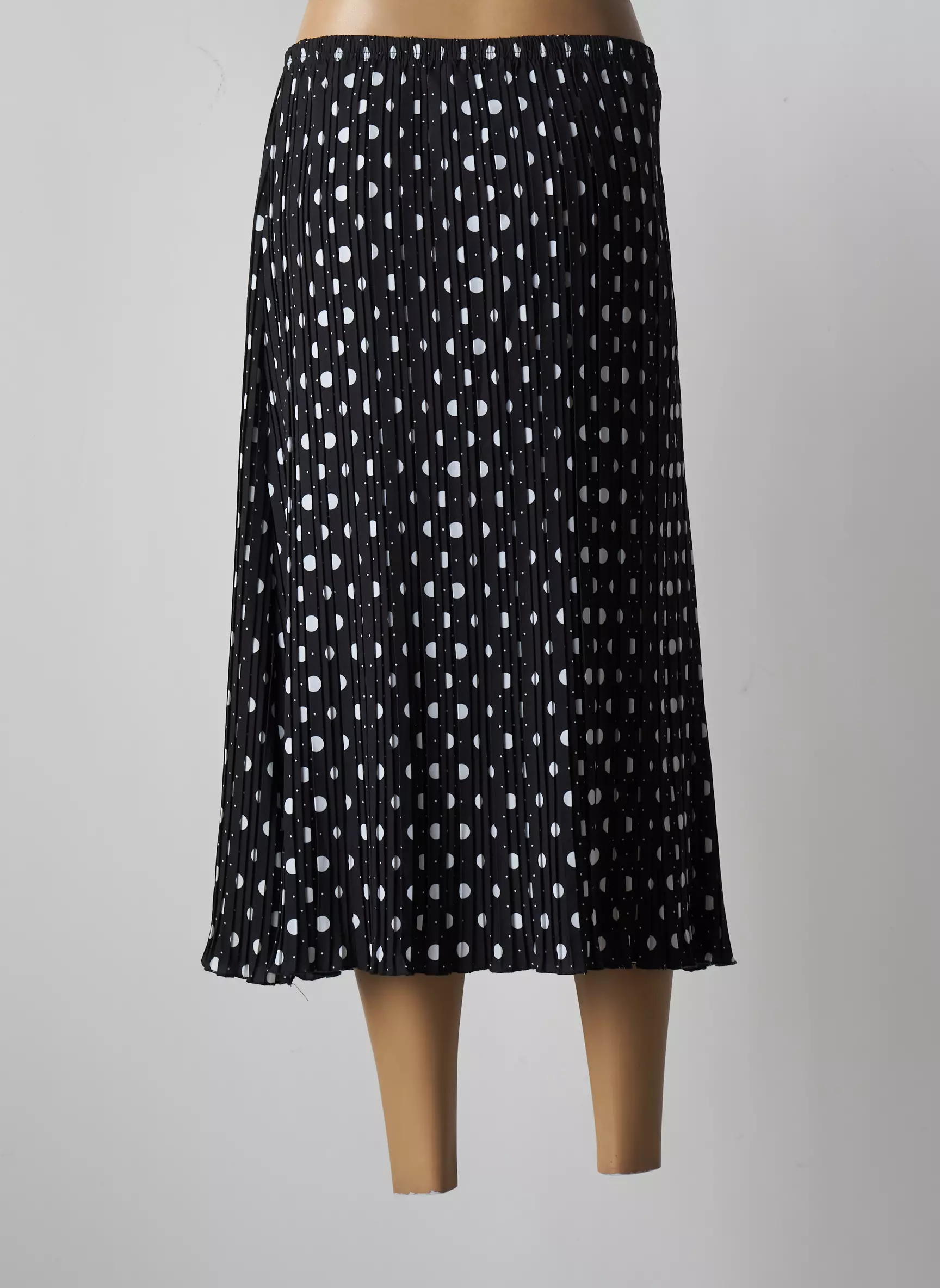 Leo Ugo Jupes Mi Longues Femme couleur noir
