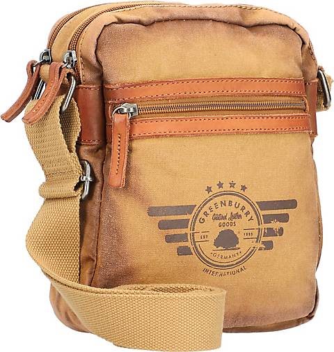Greenburry Vintage Aviator Umhängetasche 20 cm