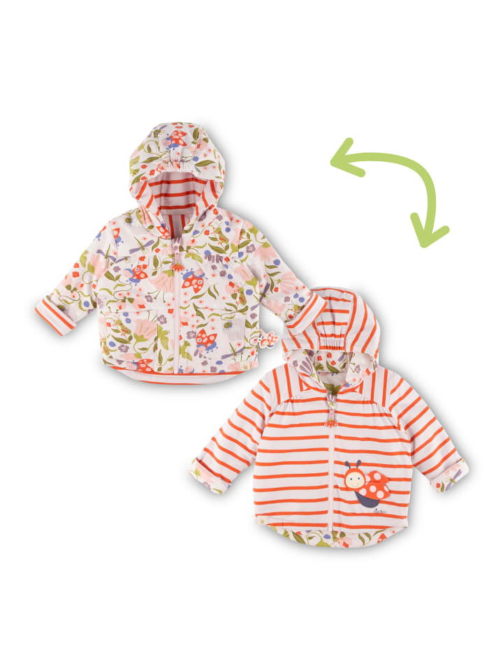Sigikid Wendejacke happy ladybug in Weiß/Rosa/Grün günstig kaufen