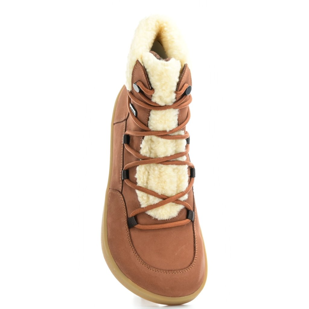 Be Lenka Bliss Brown Winterbarfußschuhe