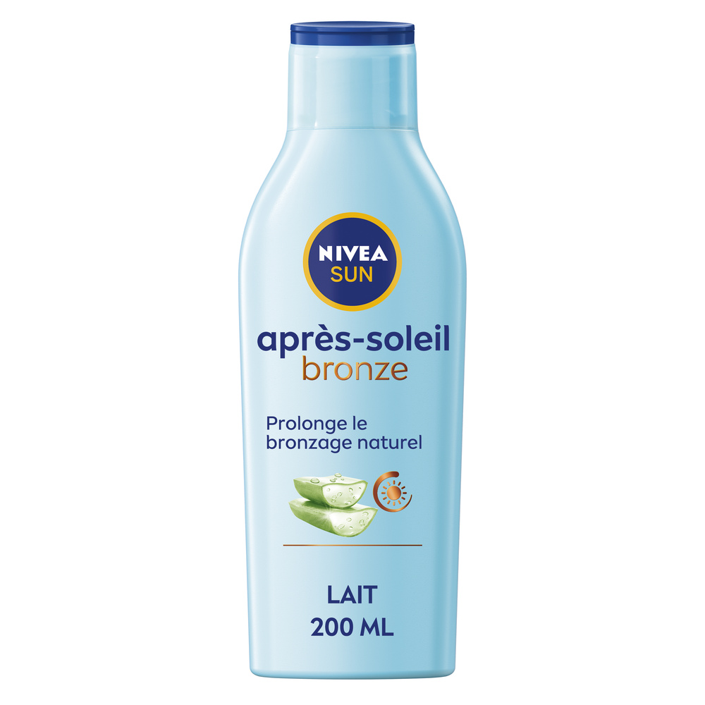 nivea Lait après-soleil prolongateur de Bronzage à l'Aloe Vera Bio Soin Après-soleil