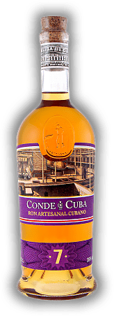 Conde de Cuba 7 Anos Conde de Cuba 7 Anos Typischer kubanischer Rum, gereift im Solera-Verfahren. Alter 7 J. - 0,7	 Liter - Vol 38%
