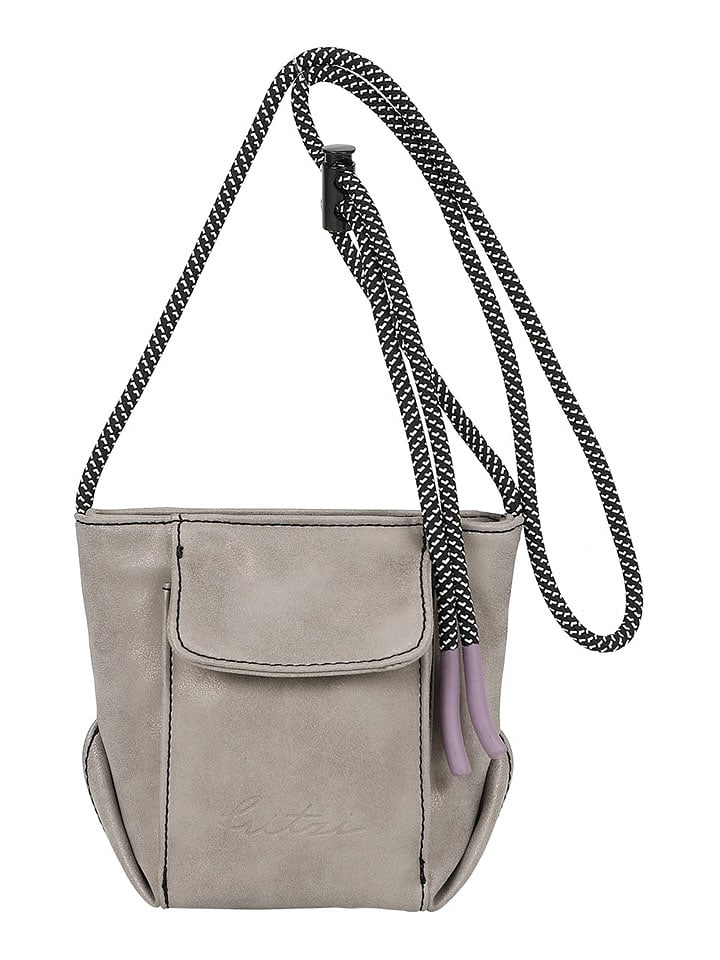 Fritzi aus Preußen Umhängetasche in Grau - (B)8 x (H)18 x (T)14 cm günstig kaufen onesize