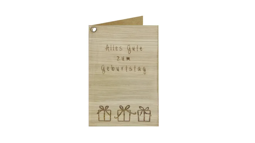 Geschenkanhänger - Alles Gute zum Geburtstag
