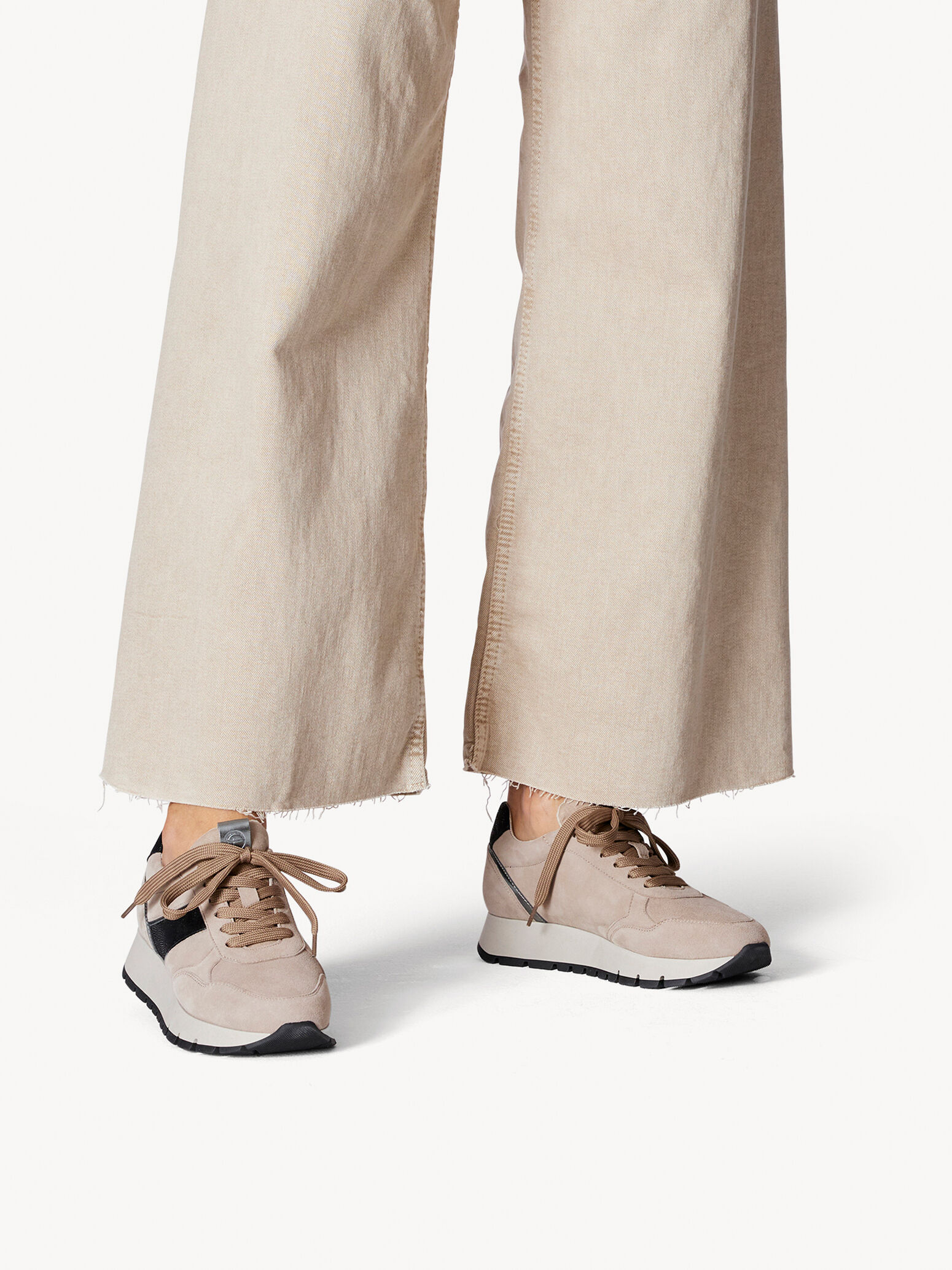 Basket en cuir - marron