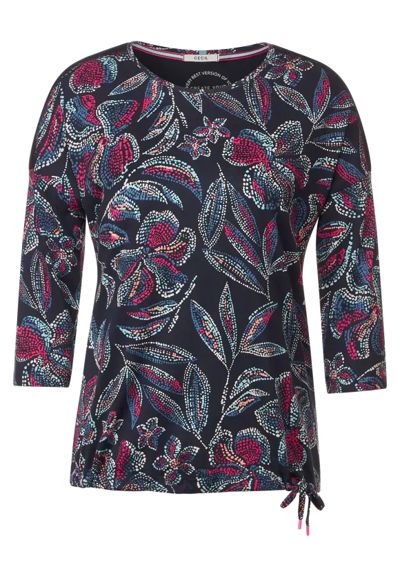 CECIL Shirt mit Alloverprint