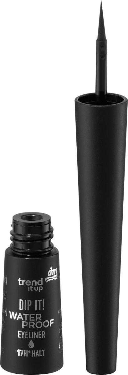 Eyeliner Dip it! Waterproof 040 Black, 2,5 ml
