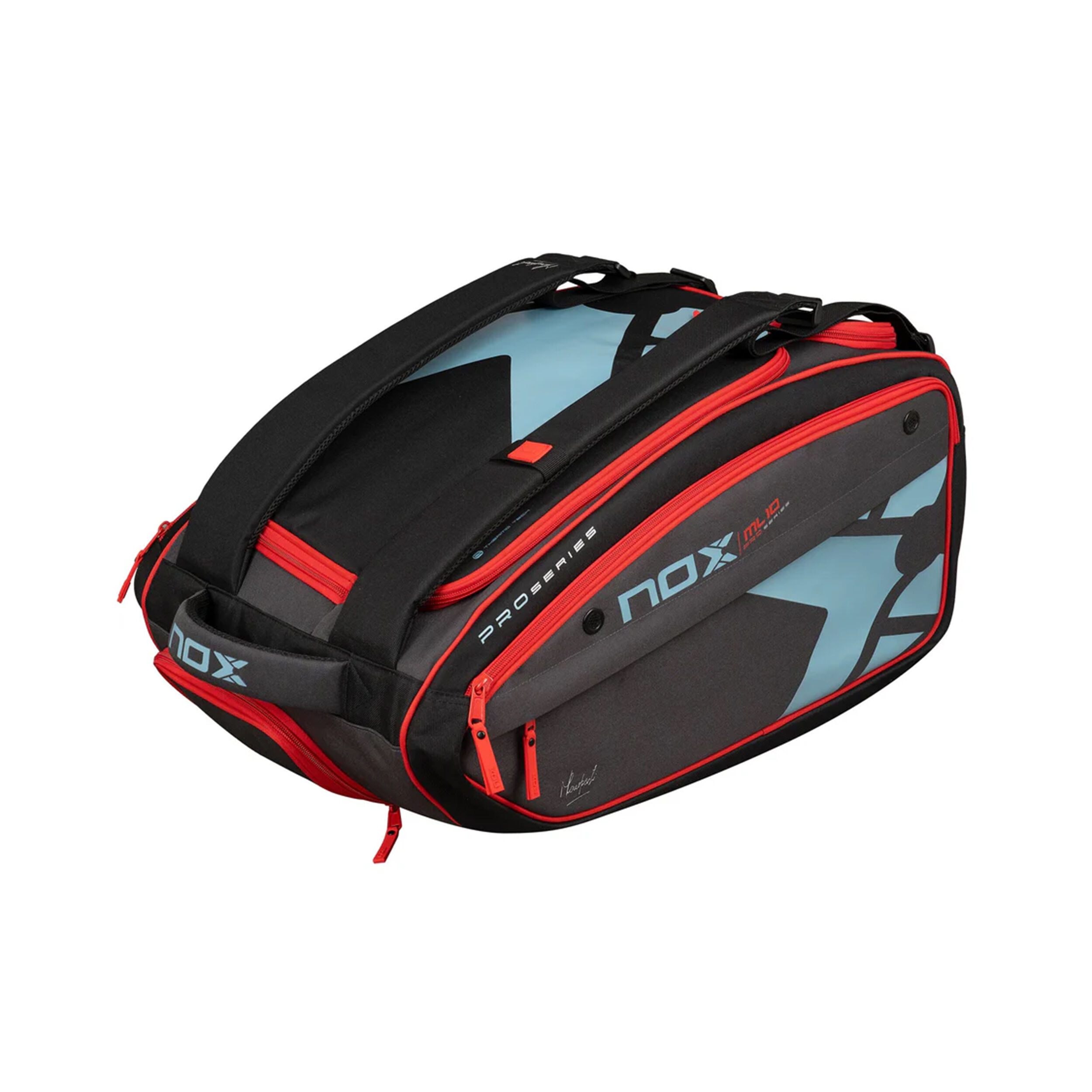 ML10 Competition XL Compact Padelschlägertasche - Schwarz, Rot