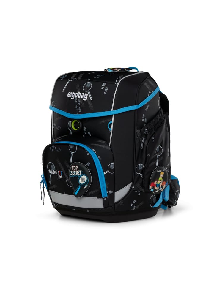 Ergobag ergobag cubo Schulranzen-Set Drei Fragezeichen Kids Bärdektiv günstig kaufen onesize