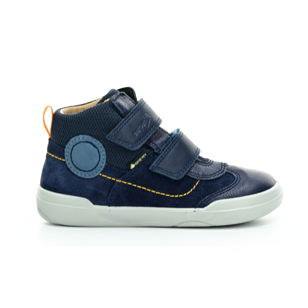 Superfit Superfree Nappa Blau/Hellblau Barfußstiefeletten