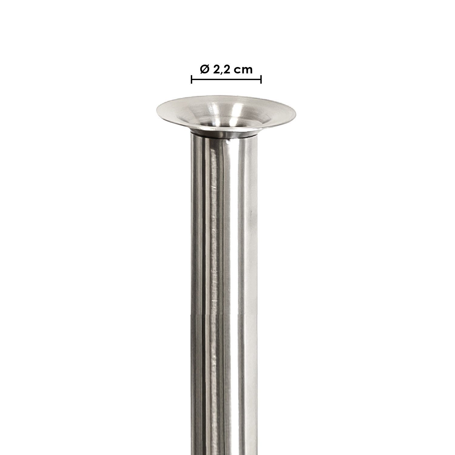 bremermann Kerzenhalter bremermann Kerzenhalter, Kerzenständer, Kerzenleuchter, 0078 (Komplett-Set, 3 St), für Stabkerzen
