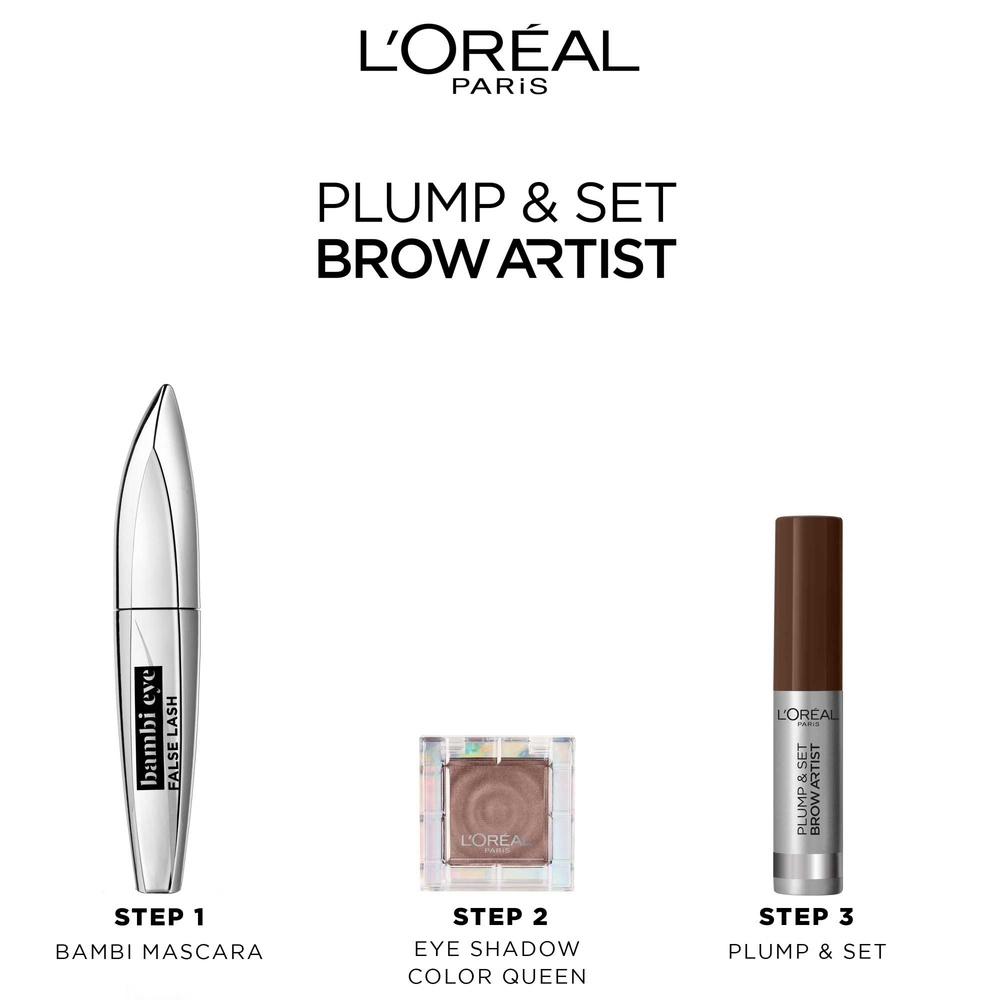L'Oréal Paris Brow Artist Plump & Set Mascara Perfecteur Sourcils Etoffés