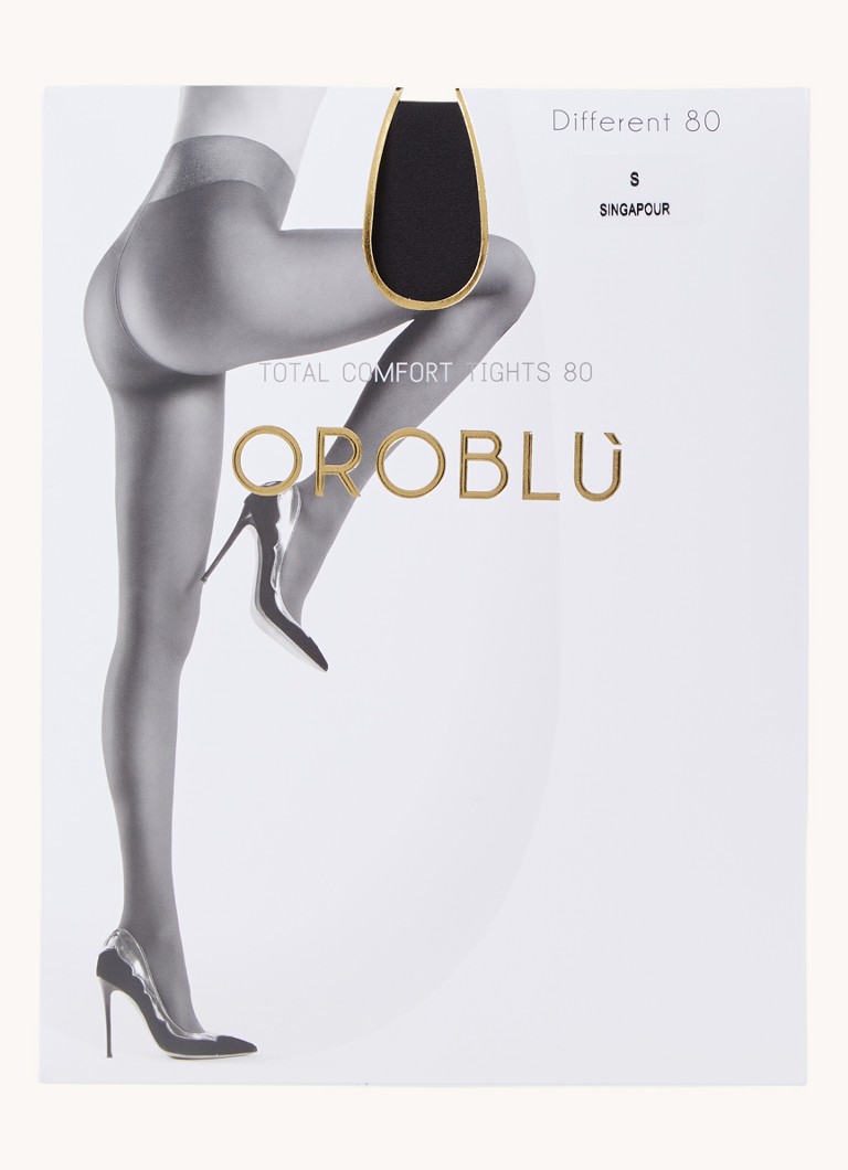 Oroblu Įvairios pėdkelnės su 80 denų audiniu