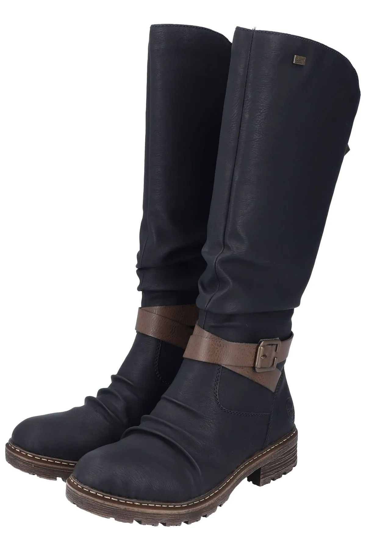 Rieker  Stiefel - Schwarz - Blockabsatz