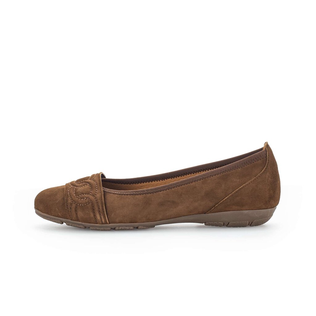 Gabor fashion Sportliche Ballerina braun