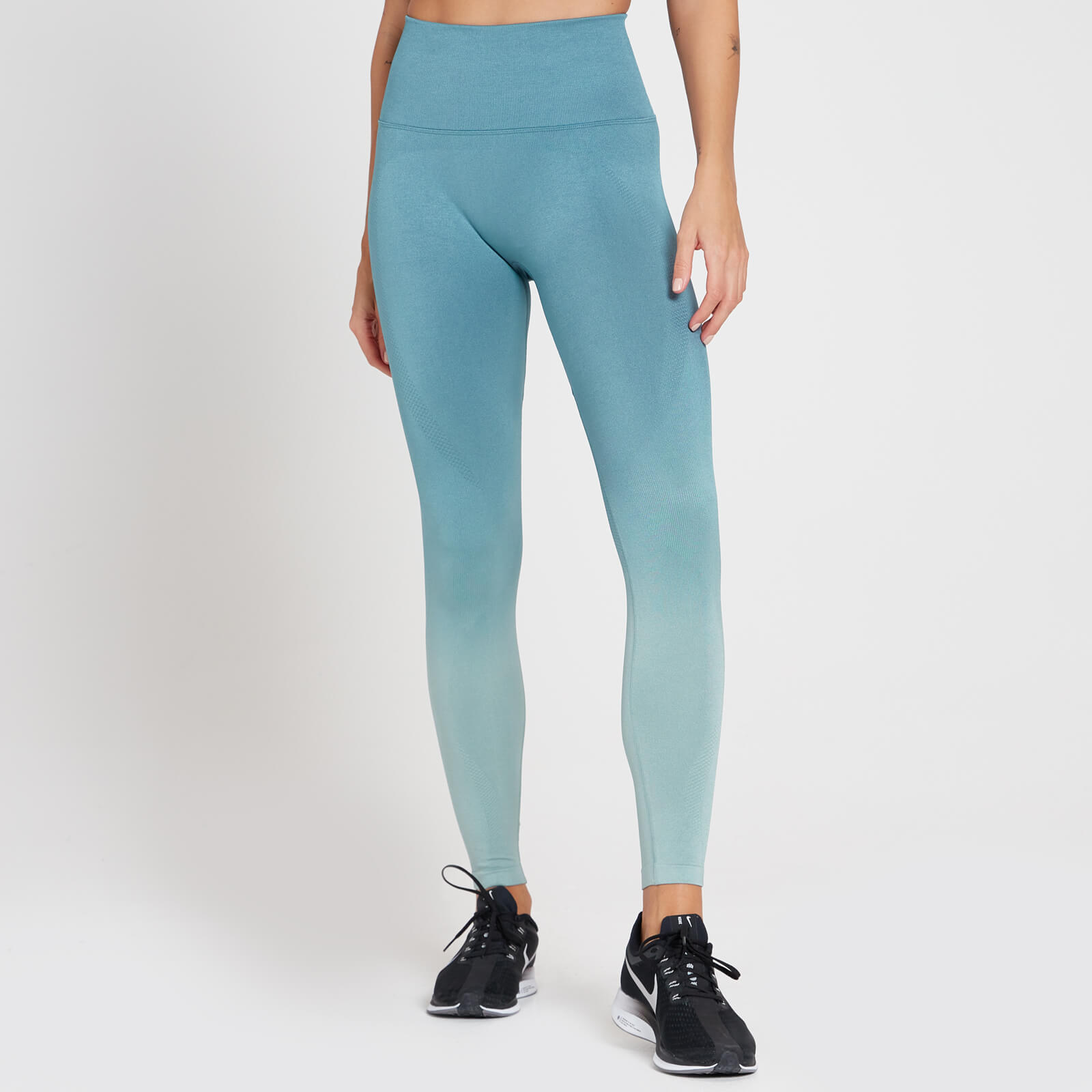 Legging sans coutures MP Velocity Ultra pour femmes – Bleu gris