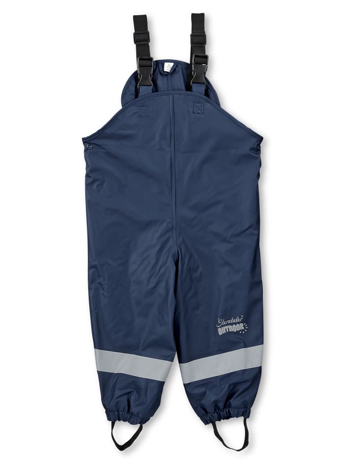 Sterntaler Regenträgerhose gefüttert uni in marineblau günstig kaufen