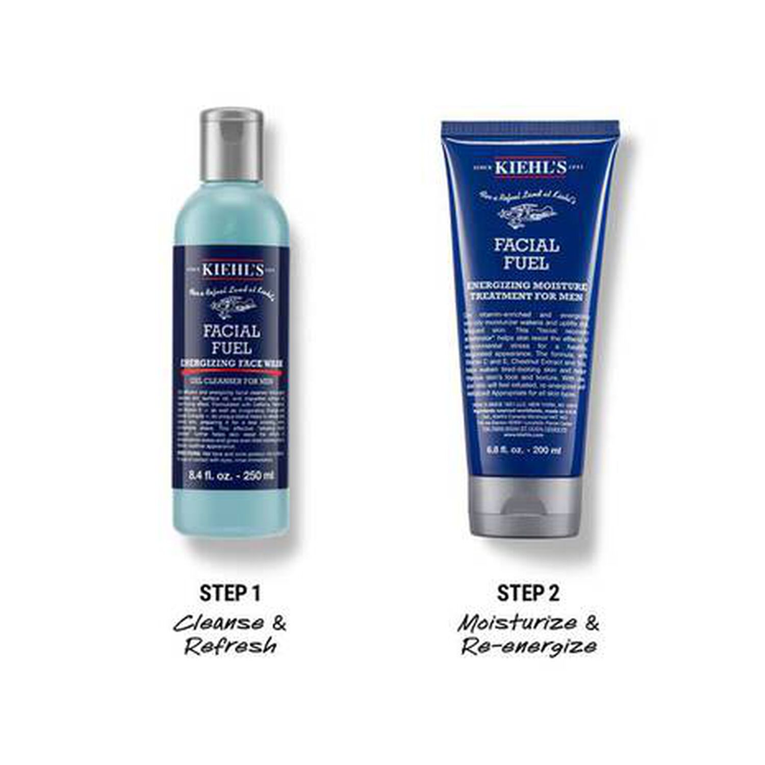 kiehl's Facial Fuel Coffret Soin Visage Homme