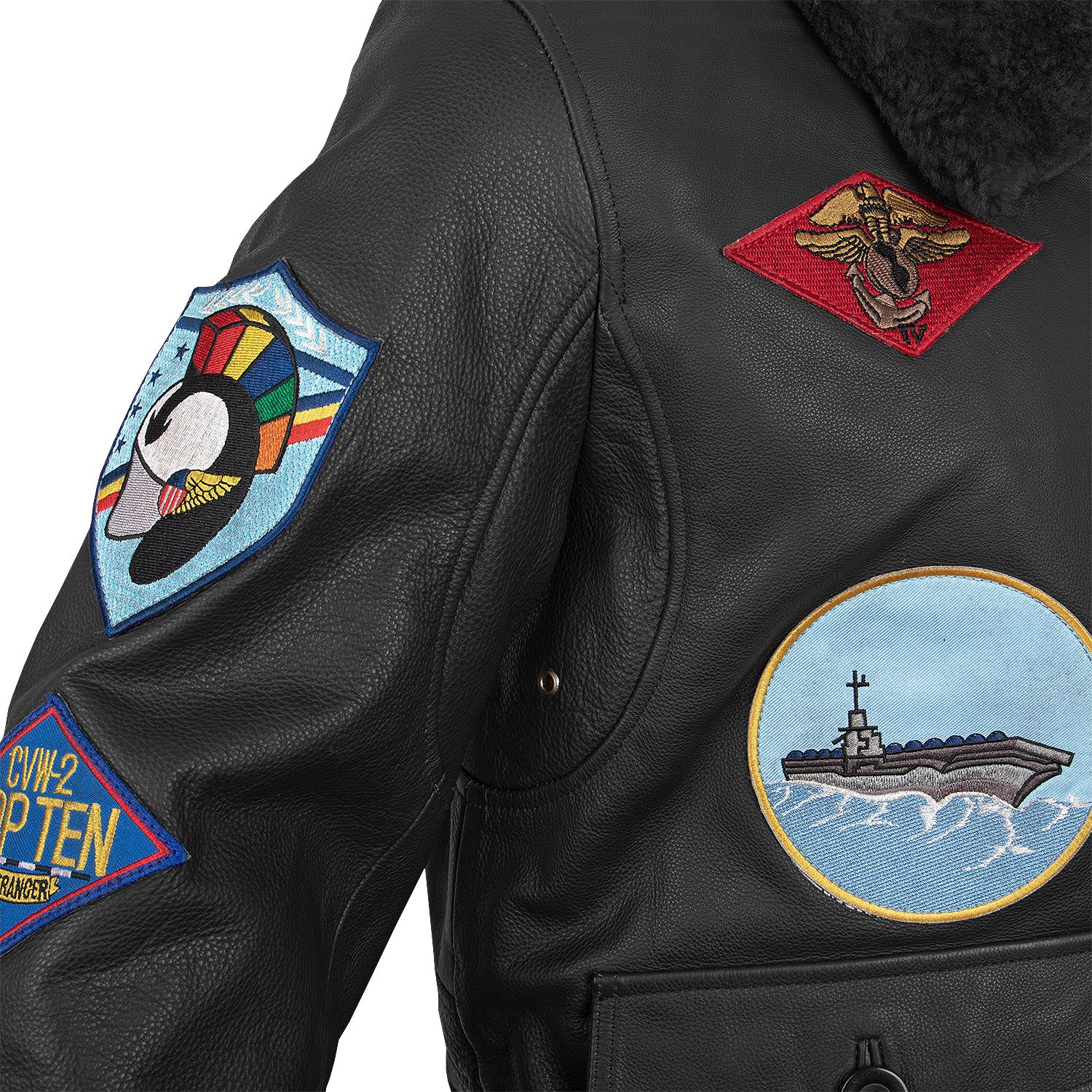 Leder Fliegerjacke 20201007