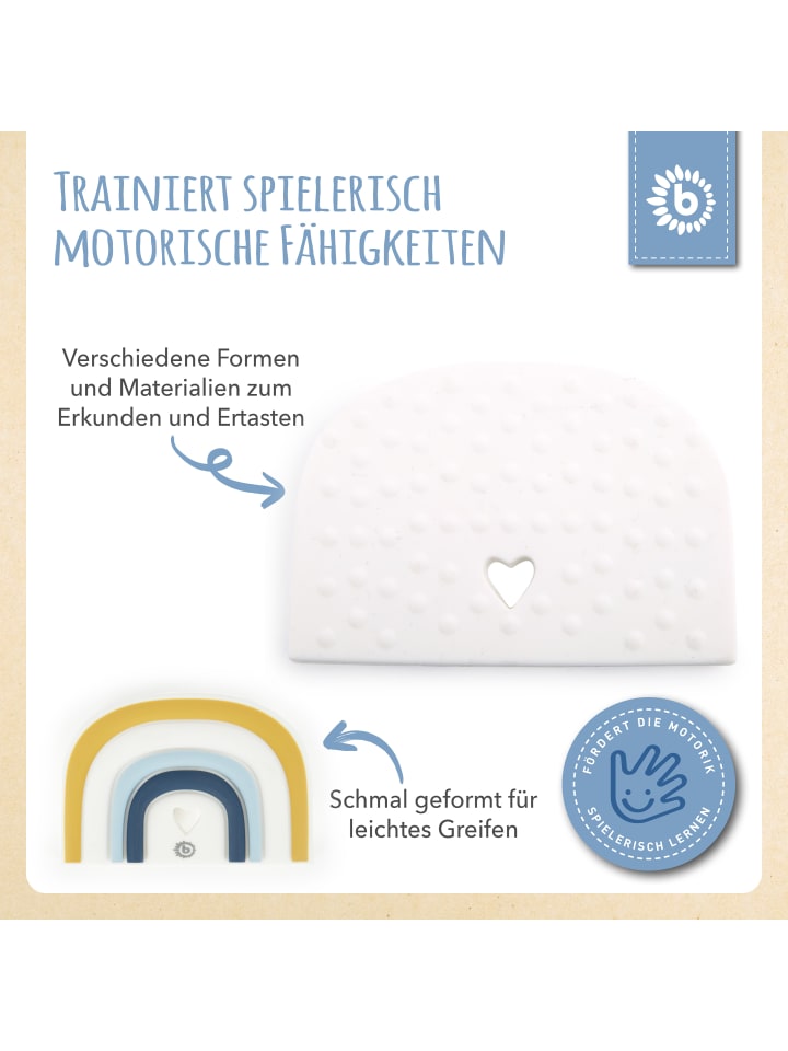 Bieco Spielwaren Beißring Silikon Tor - ab Geburt in Mehrfarbig günstig kaufen onesize