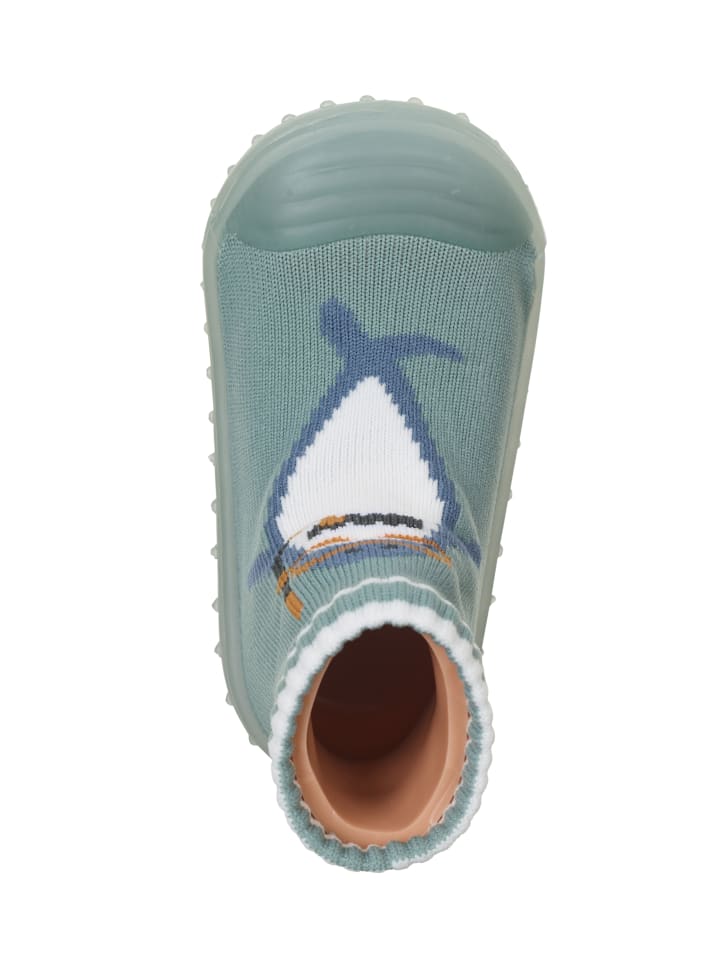 Sterntaler Adventure-Socks Hai in dunkelgrün günstig kaufen