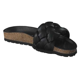 Verbenas Rai Roda Pantolette in schwarz