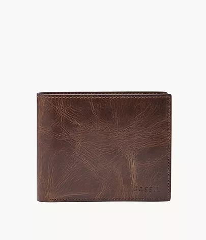 Fossil Bifold Derrick RFID Münzfach groß