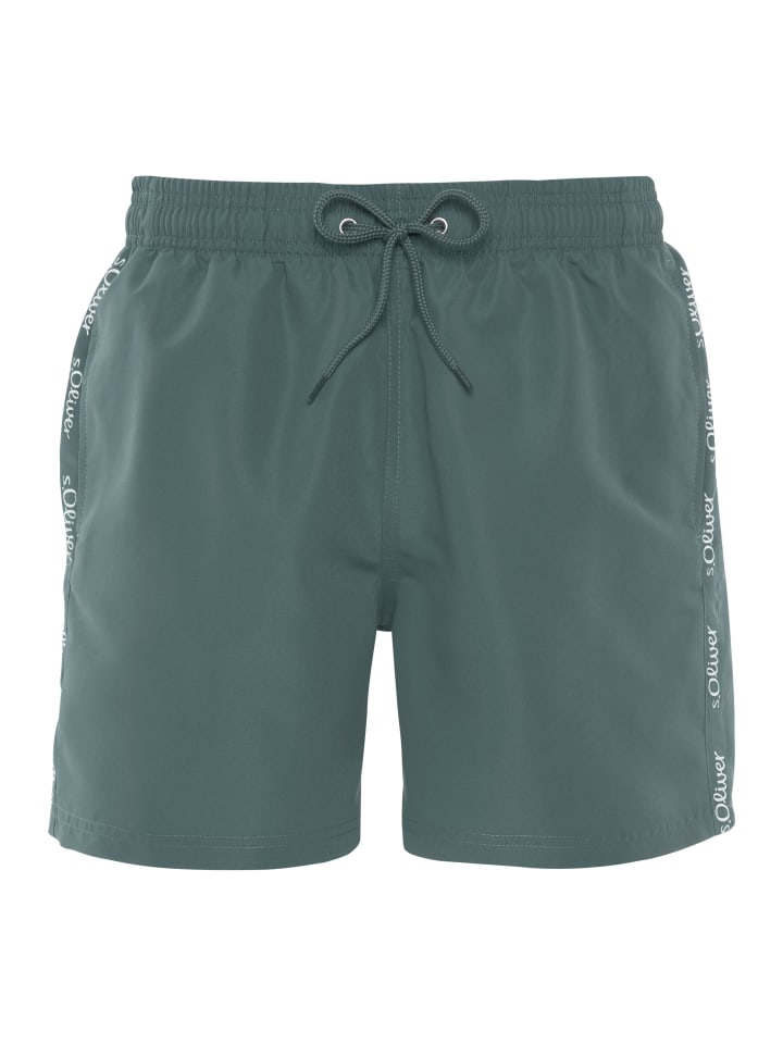 s.Oliver Badeshorts in petrol günstig kaufen