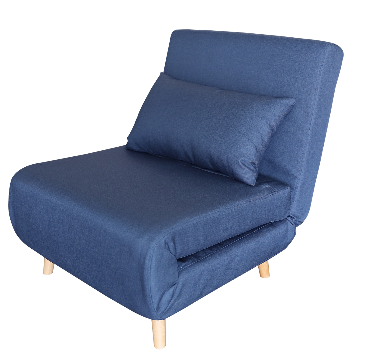 Trendstabil Schlafsessel inkl. Kissen 77 x 90 x 81 cm Blue Jeans