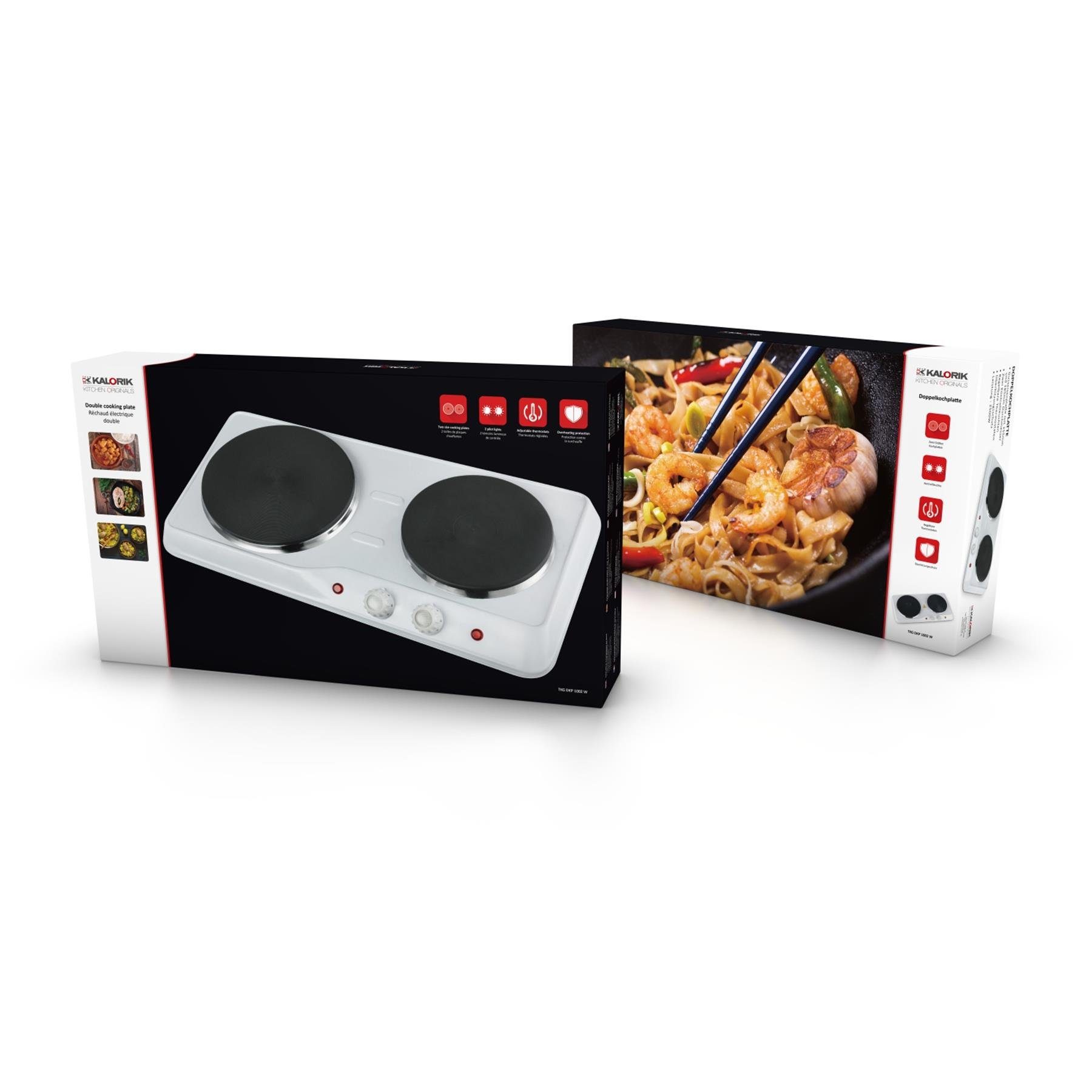 Team Kalorik Doppelkochplatte TKG DKP 1002 W