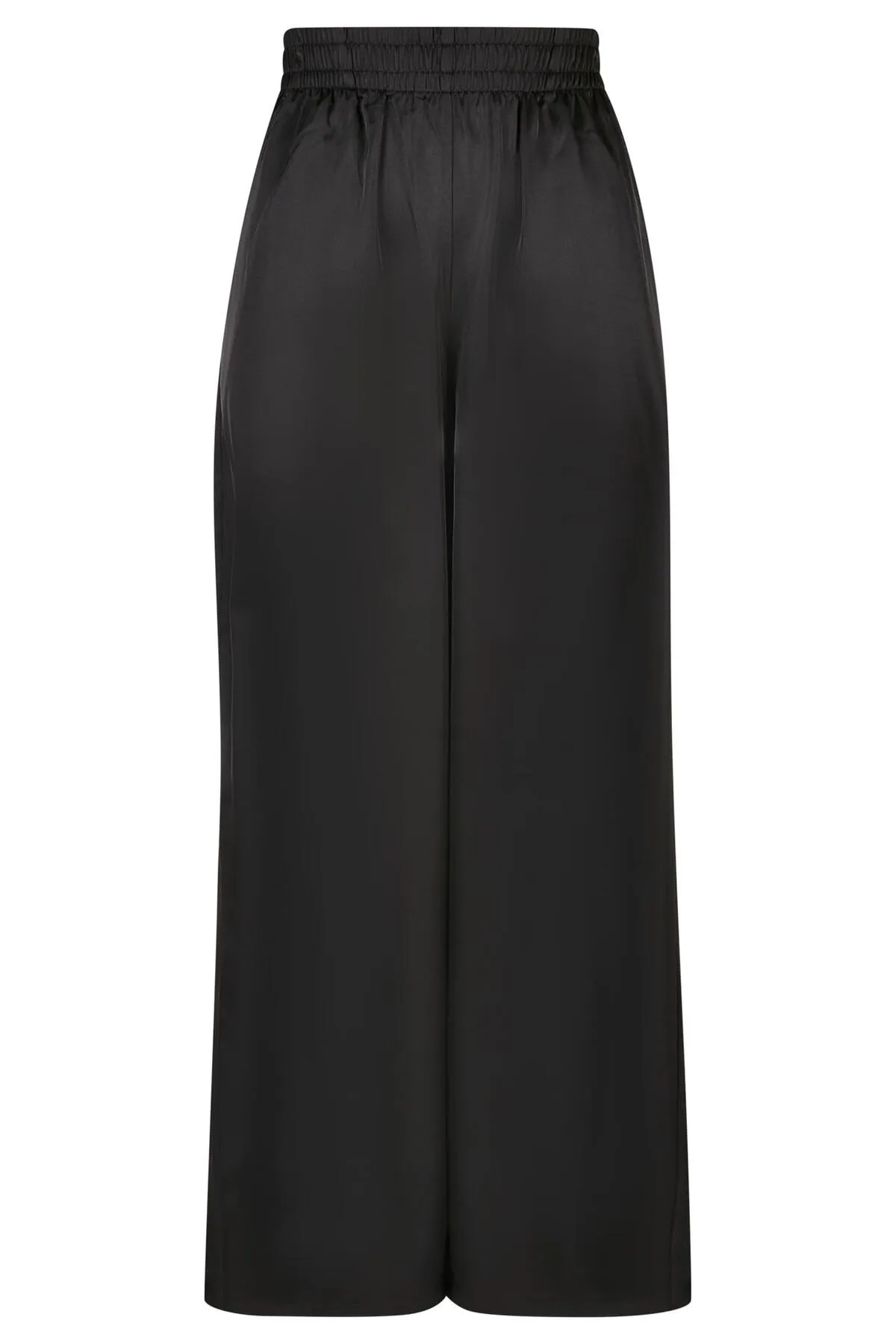 Urban Classics  Damen-Hose aus Satin mit weitem Bein