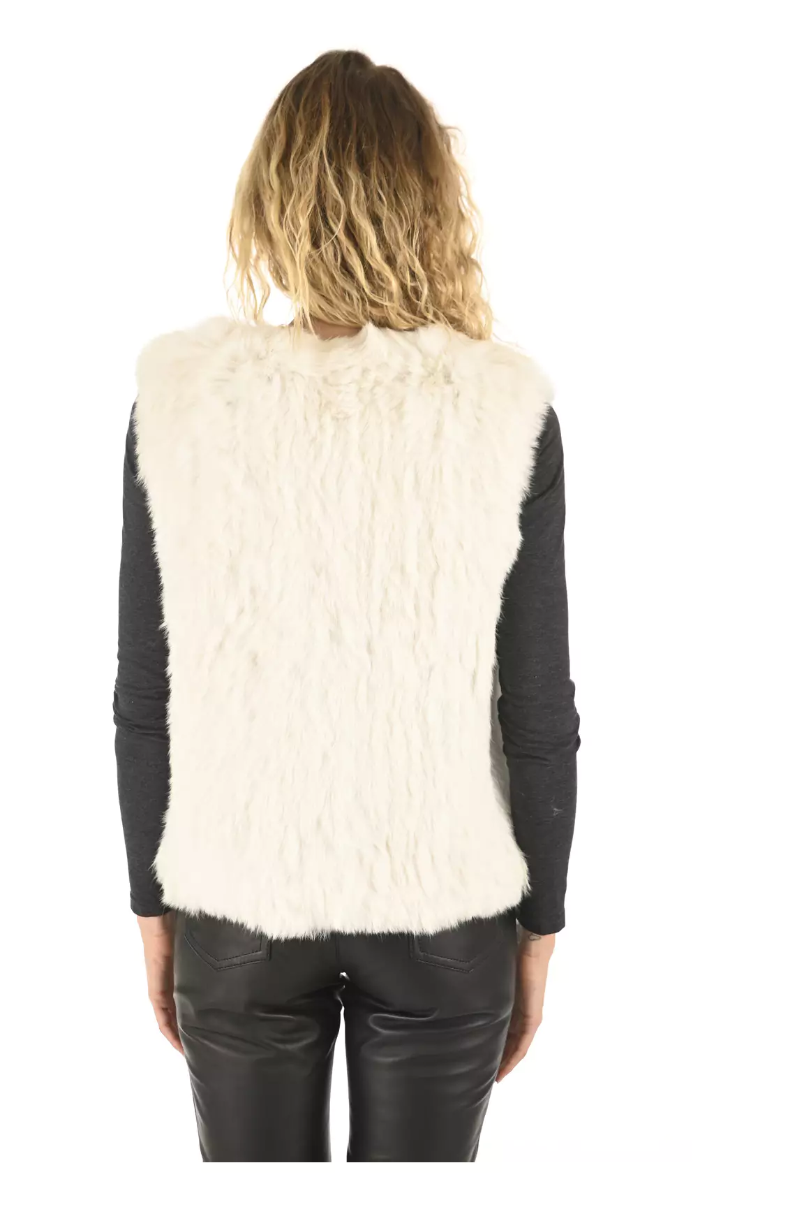 La Canadienne Autres Gilets Femme couleur blanc