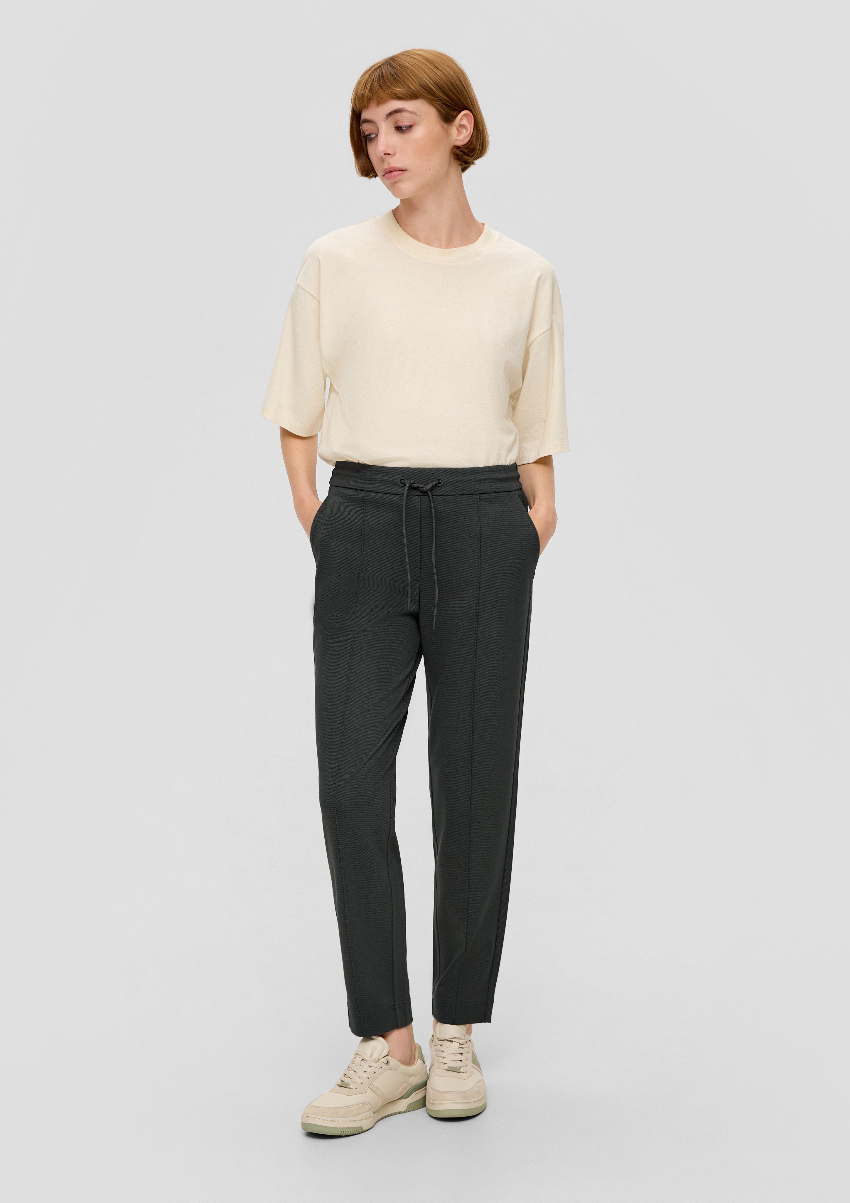 Relaxed: Twill-Joggpant aus Interlock-Jersey  2136567-7909