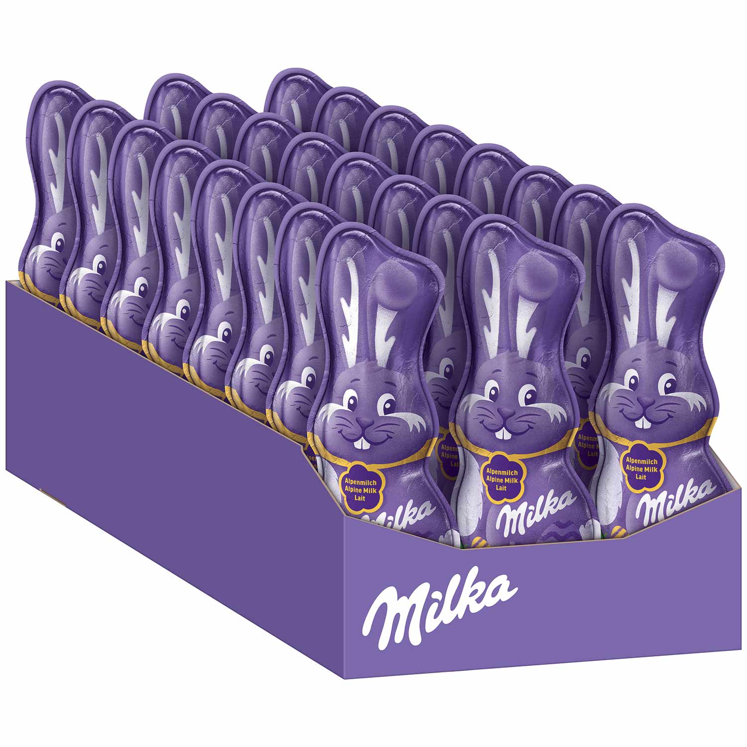 Milka Schmunzelhase Alpenmilch 45g