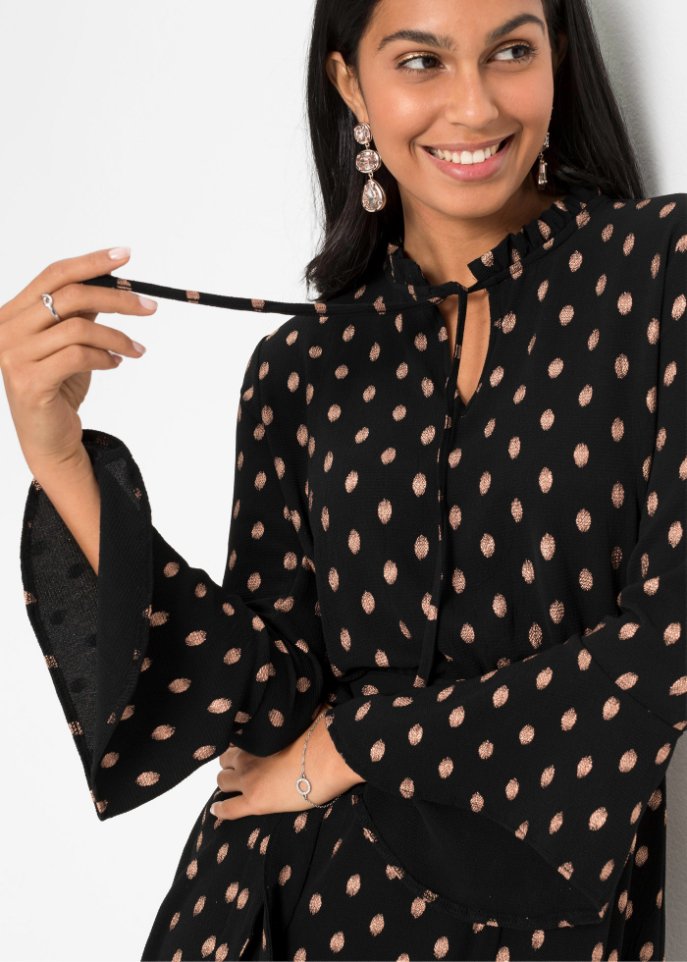 Kleid mit Bindeband