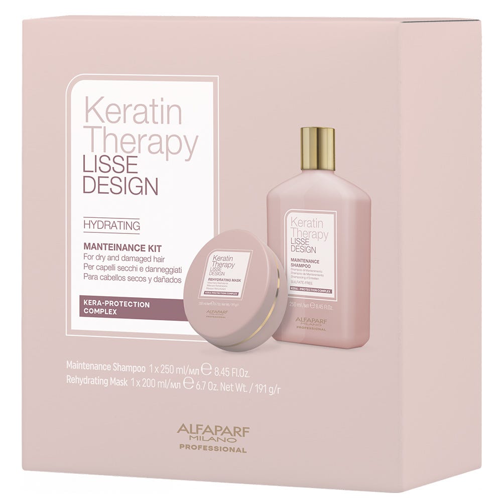 ALFAPARF MILANO Keratin Therapy Lisse Design Hydrating Kit