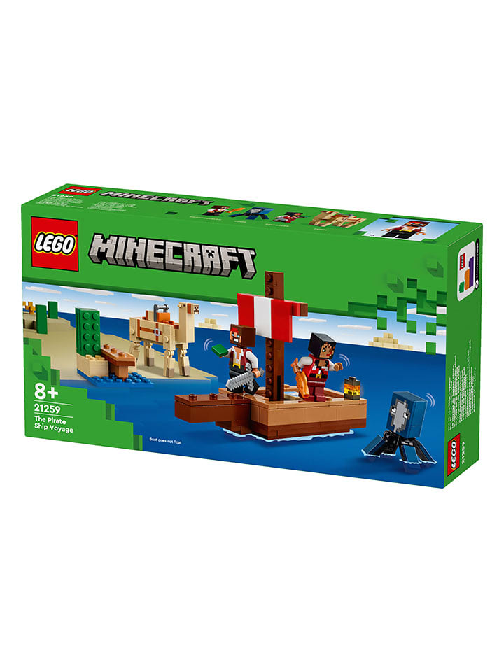 LEGO LEGO® Minecraft® 21259 ''Die Piratenschiffreise'' - ab 8 Jahren günstig kaufen onesize