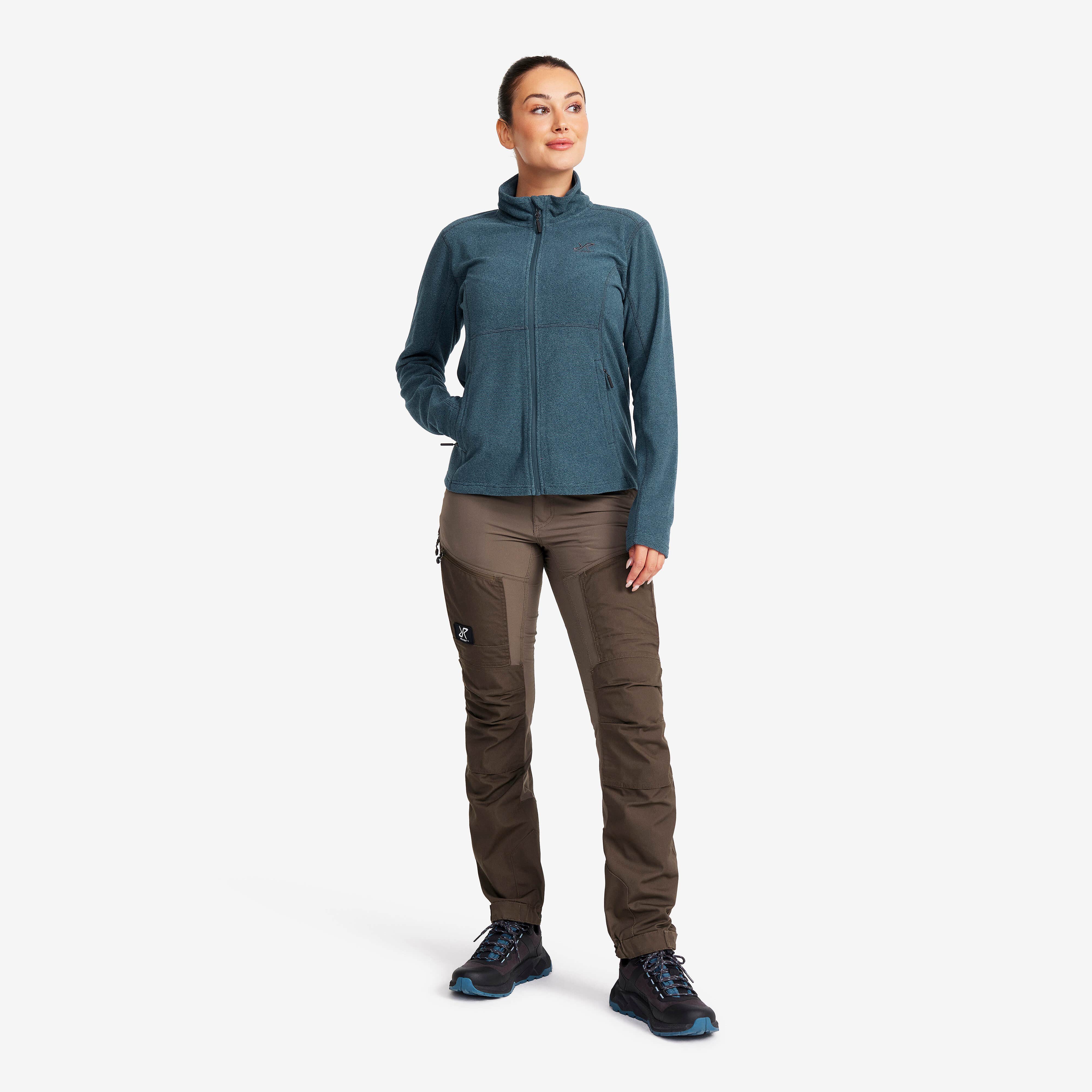 Essential Full-zip Fleece Femme Moonlit Ocean