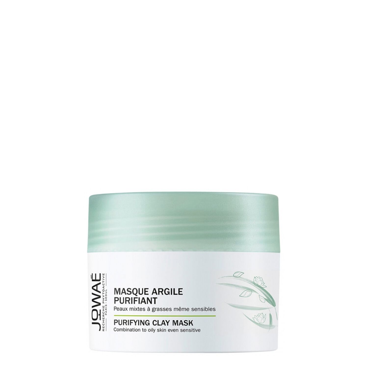 jowaé Masque Argile Purifiant Lumiphénols Antioxydants & Lotus Sacré 50 ml