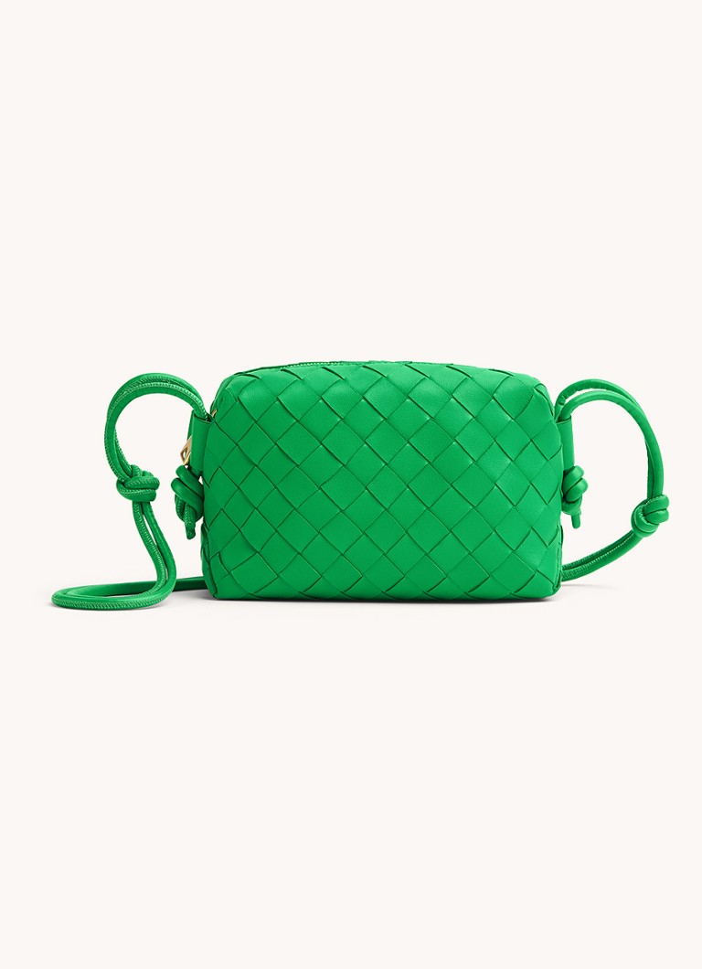 Bottega Veneta Mini Loop -kameralaukku lampaannahasta