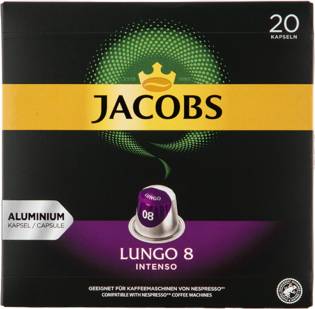 Jacobs Kaffeekapseln Lungo 8 Intenso