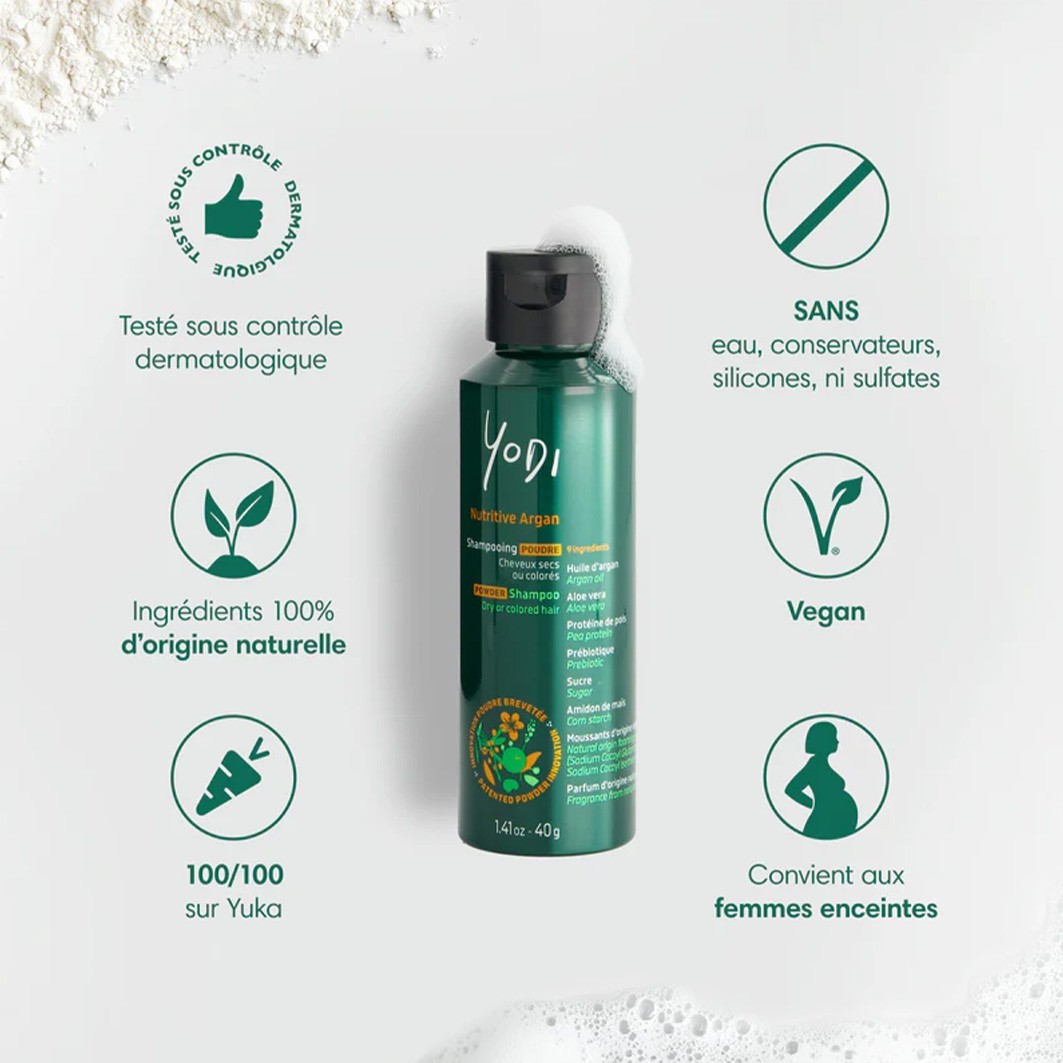 Yodi Nutritive Argan Prebiotic Powder Shampoo