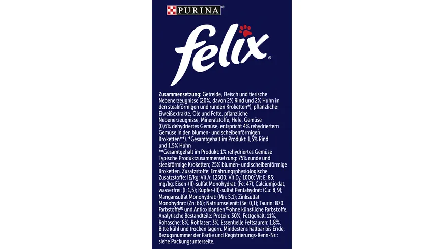 PURINA FELIX Countryside Sensations mit Rind 1 kg