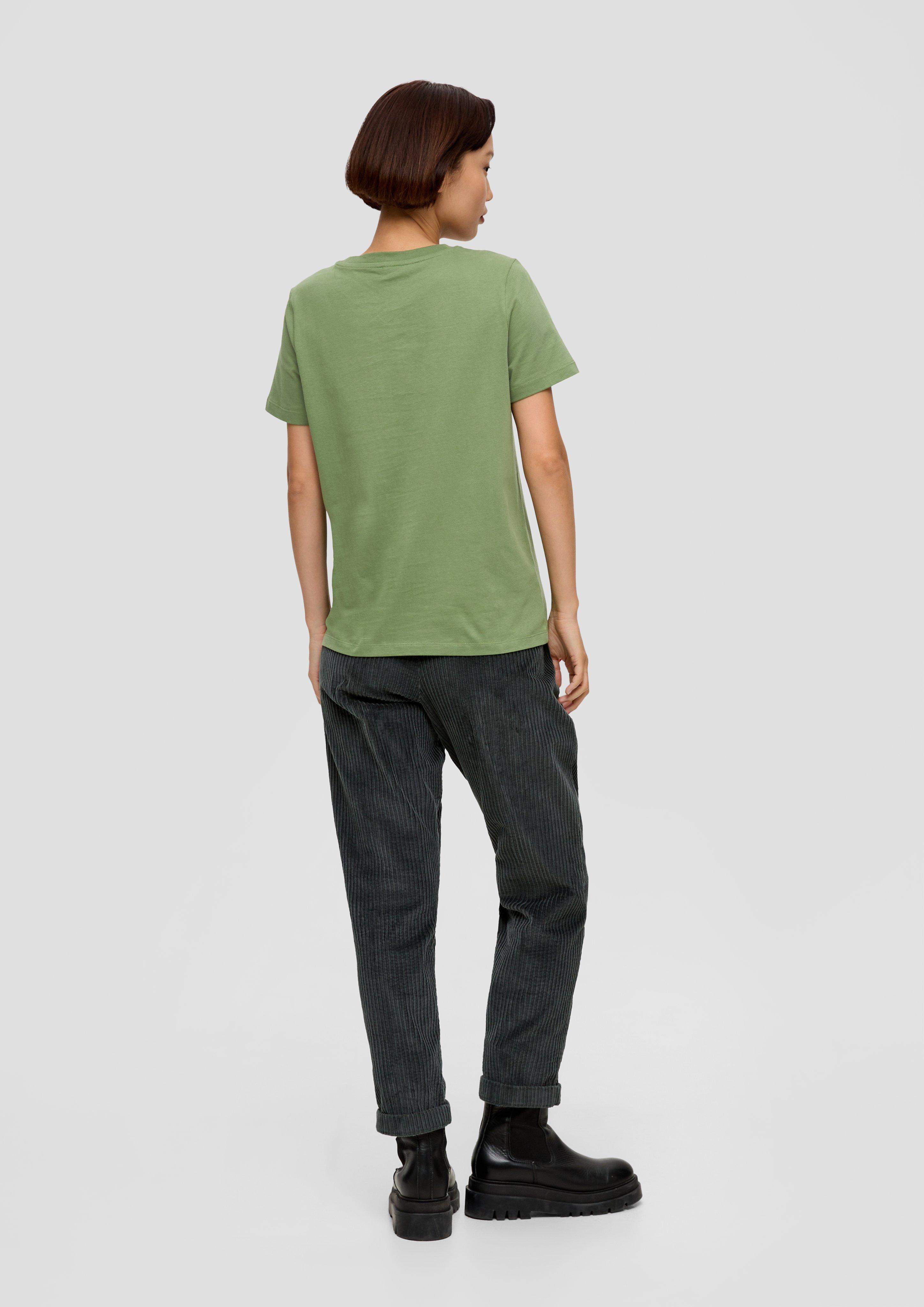 Baumwollshirt mit Logo-Print  2137109-78D0