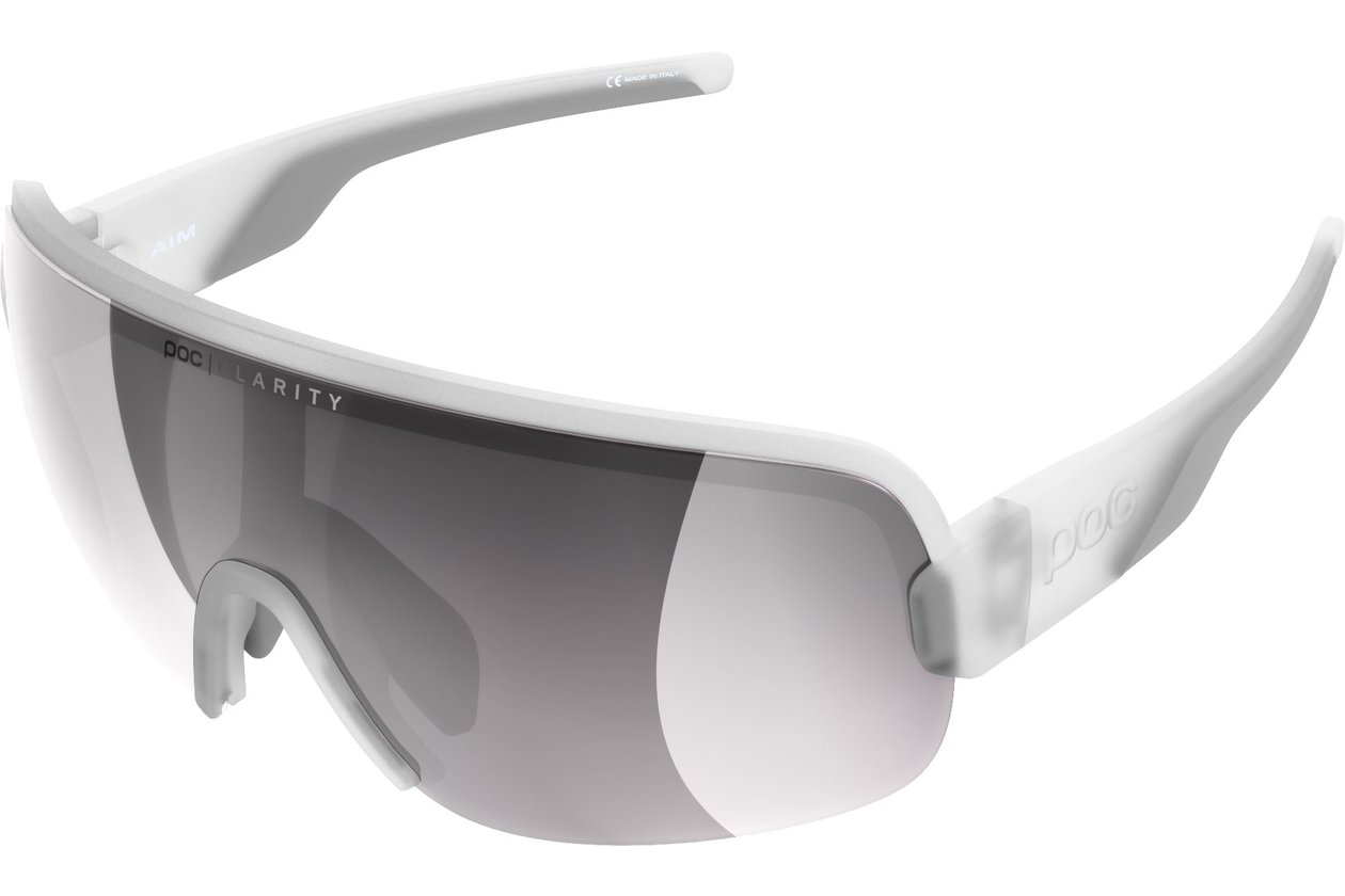 POC Aim - Transparent Crystal/Violet/Silver Mirror