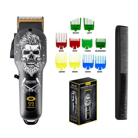 Baardtrimmer BECKER HERO Zwart