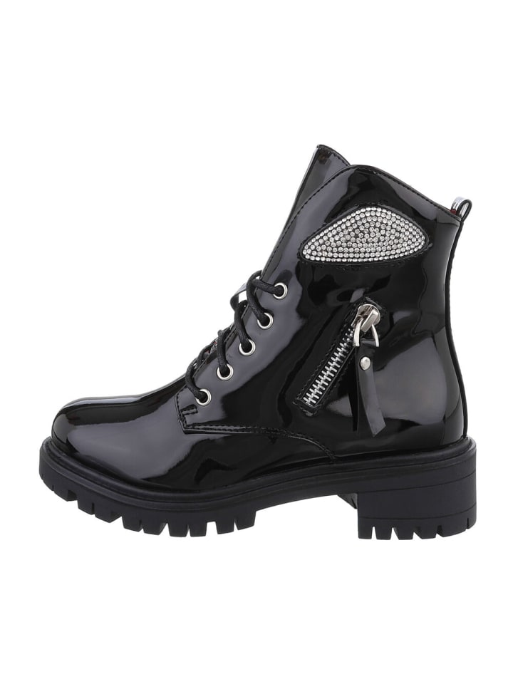 Ital-Design Stiefelette in Schwarz günstig kaufen