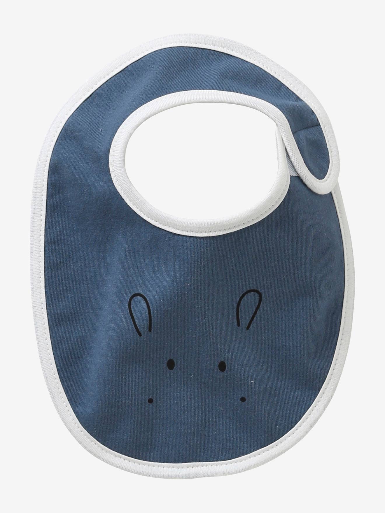 Lot de 5 bavoirs naissance animaux motif animaux